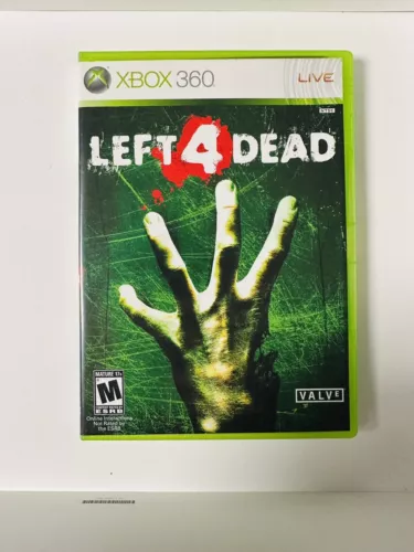 Left 4 Dead (Microsoft Xbox 360) Complete With Manual CIB Fast Free Shipping