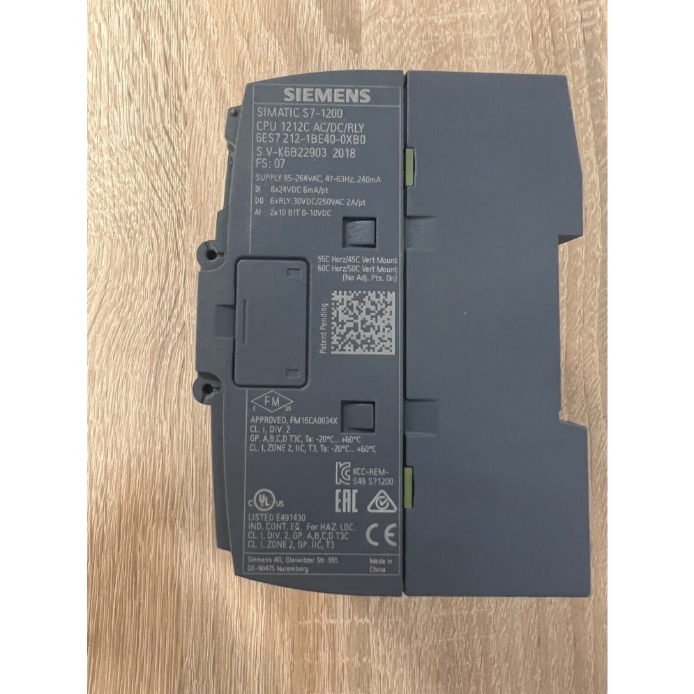 Siemens CPU 1212C - 6ES7212-1BE40-0XB0