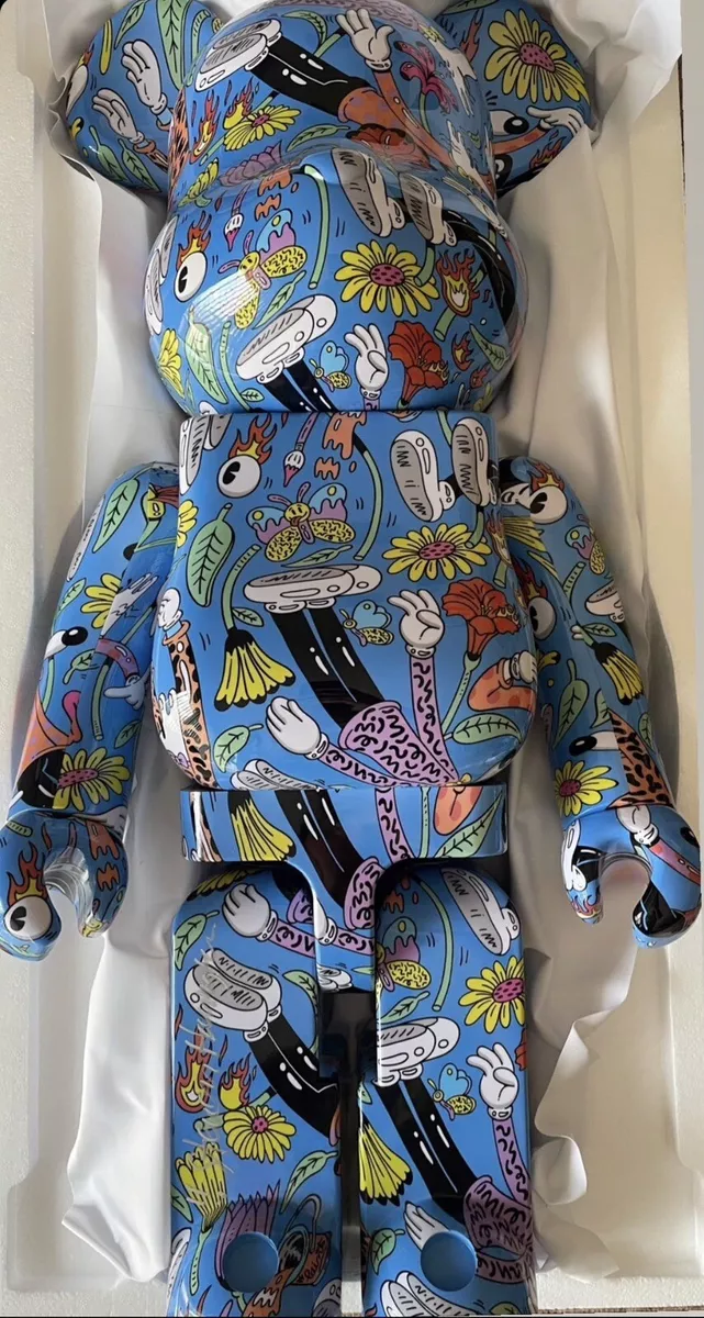 3D Retro Medicom Be@rbrick x Steven Harrington Magic Hour 1000