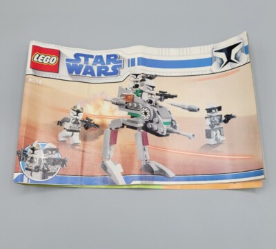 8014 LEGO Star Wars Clone Walker Battle Pack Instruction Manual