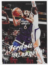 Jordan McLaughlin 2019-20 Panini Chronicles Luminance Rookie #136 Timberwolves