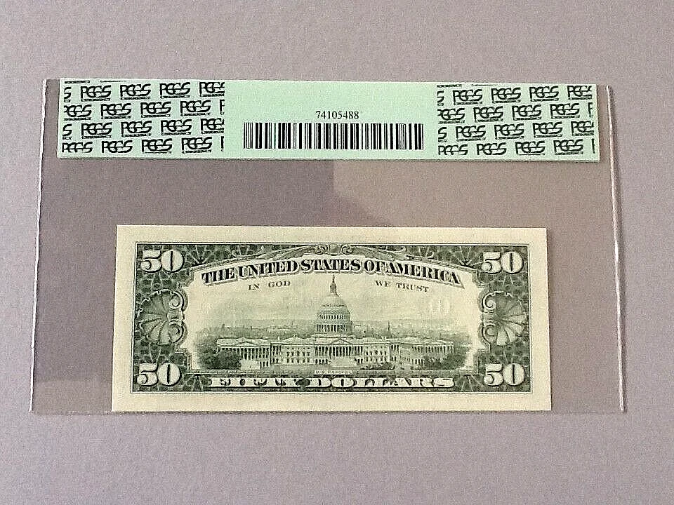 U.S. $50 FR 2125-D* - Star 1993 Fed Resv Note Cleveland (D* Block)  PCGS 67 PPQ - Image 4 of 4