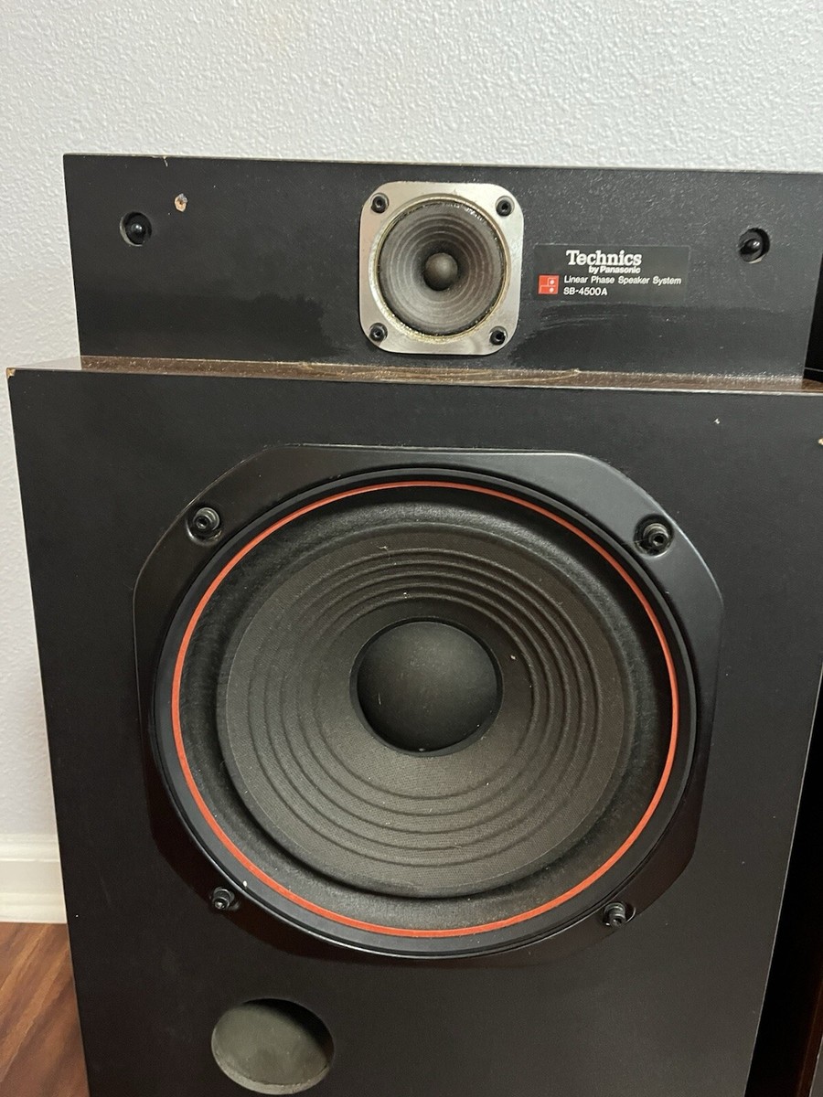 Technics SB-4500A Stereo Floor Speaker Pair (No Grills) | eBay