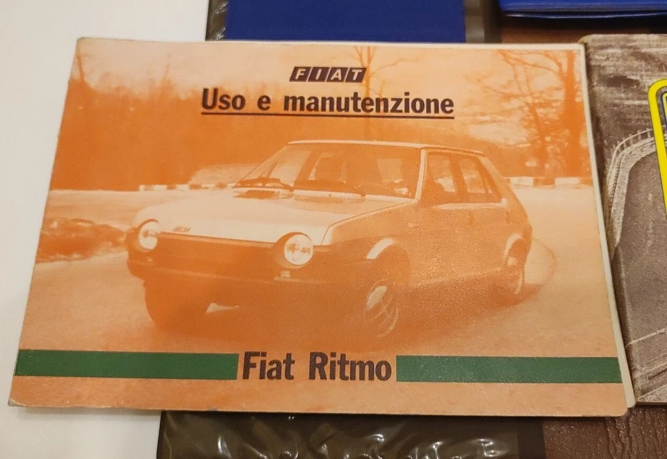 Kit Uso Manutenzione Fiat Ritmo 1serie 1979 - Immagine 4 di 4