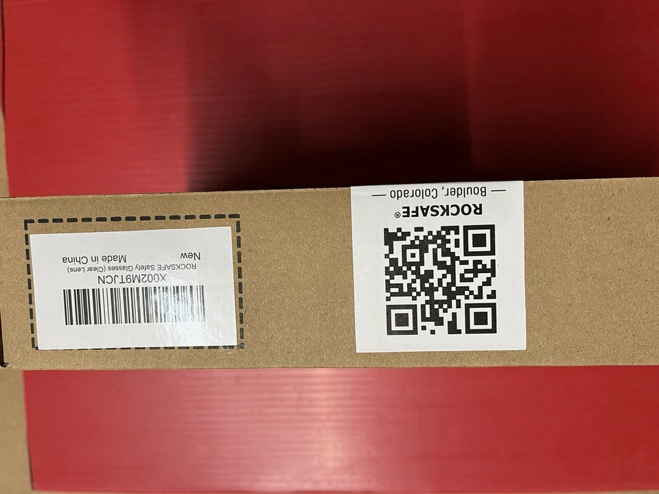 Gafas de seguridad ROCKSAFE 8 piezas (transparentes) de policarbonato resistentes a impactos y arañazos. Foto 4 de 4