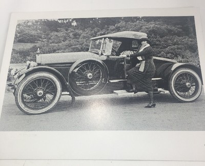 1922 Elwood Haynes Car Kokomo In Glamorous Women B W Vintage Print 11x14 Ebay