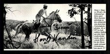 Horst Karsten Original Signiert Reiten + G 35737