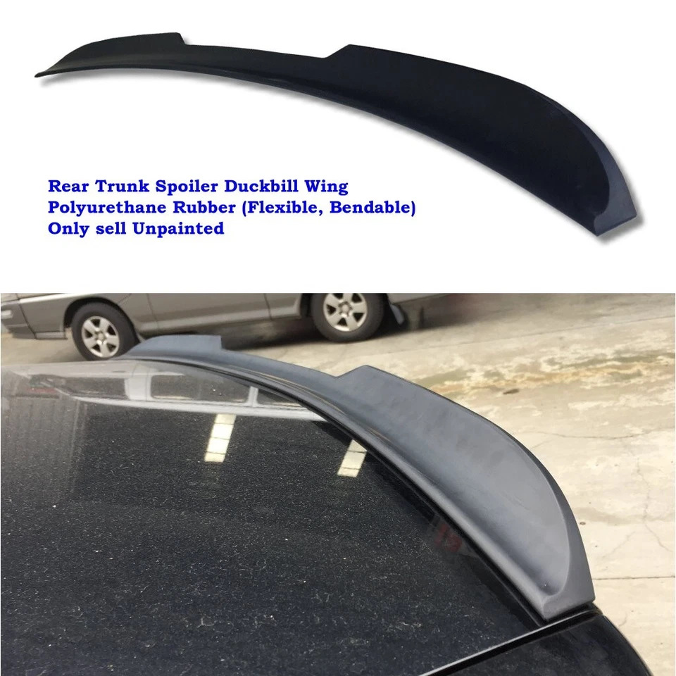 Stock 284FC Type Rear Trunk Spoiler Wing Fits 1999~05 Volkswagen Jetta MK4 Sedan - Изображение 2 из 4