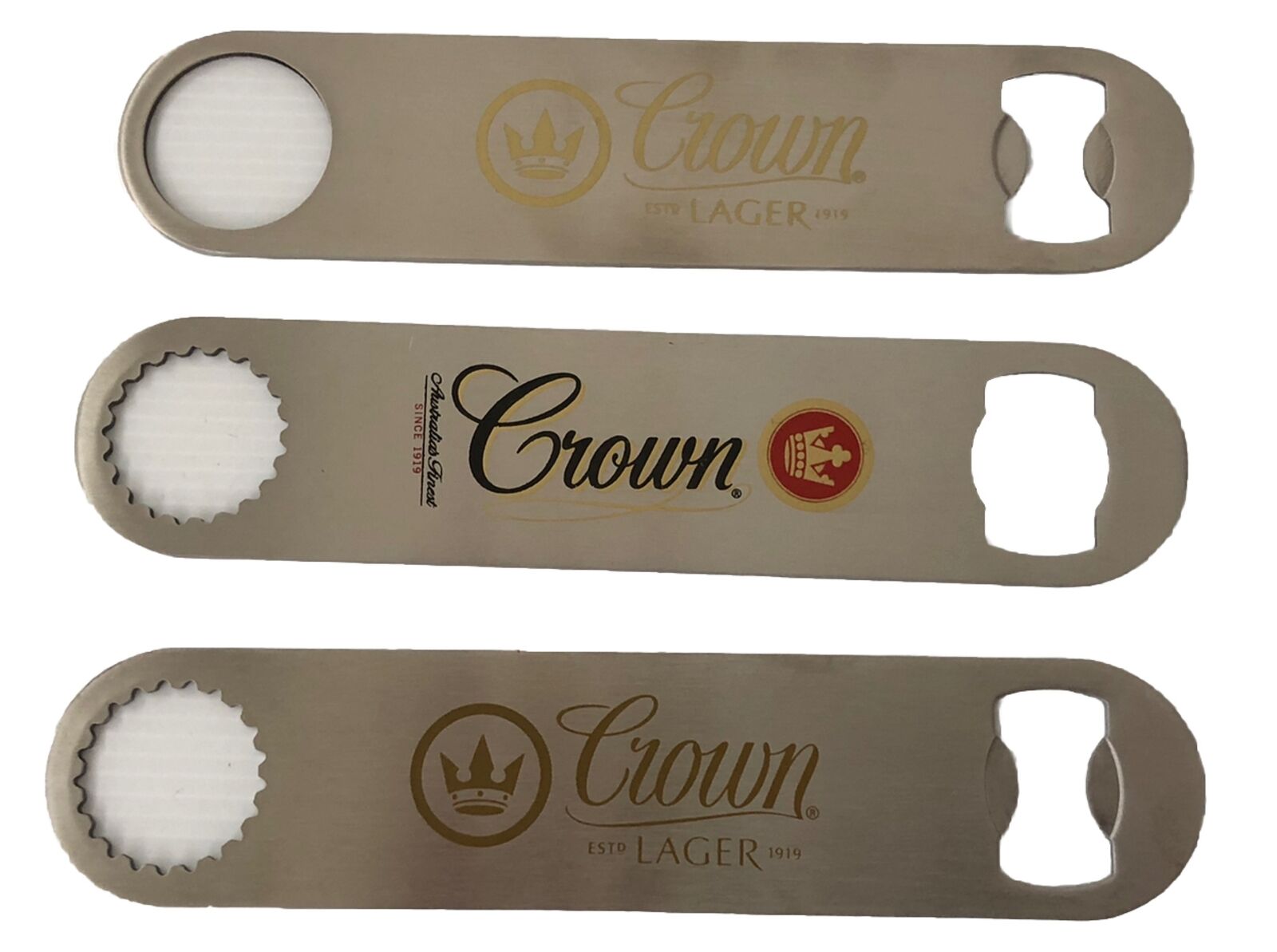 Crown Lager Beer Australia's Finest Bar Blade Set Bar Hotel Pub BBQ Mancave New