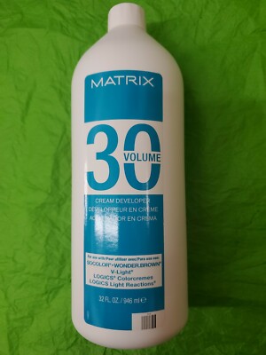 Matrix 30 volume Cream Developer 32 oz ORIGINAL FORMULA