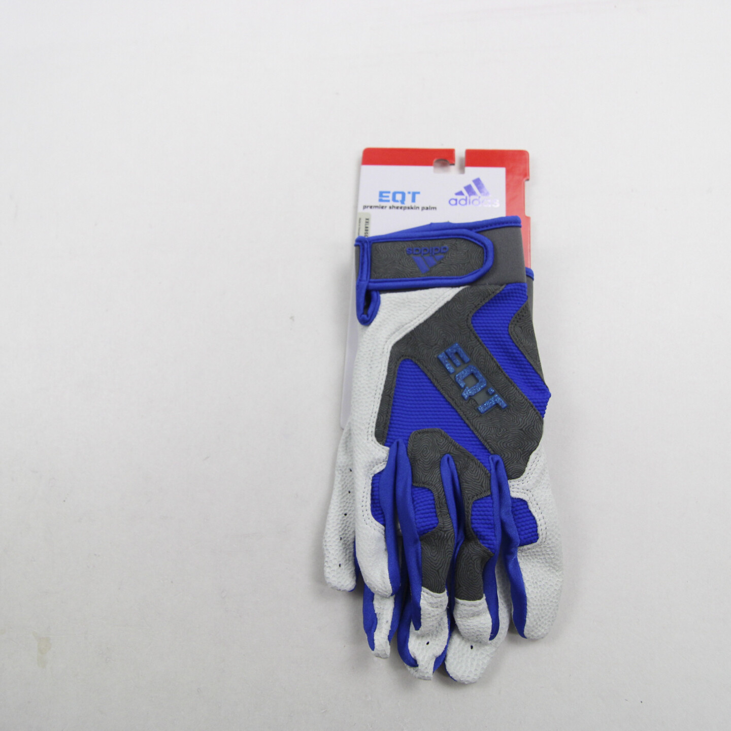 adidas Gloves - Batting Unisex Blue/Gray New with Tags