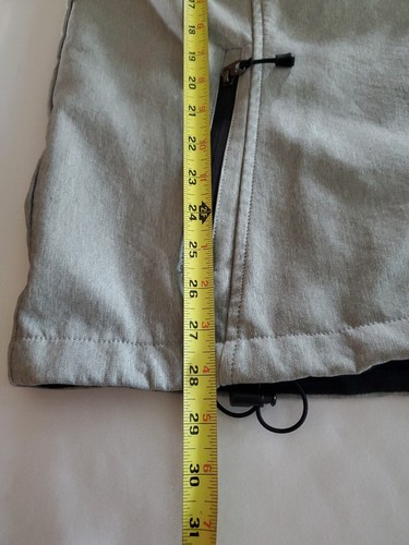 BERNE Jkt- Women's 2XL (20-22) Gray Soft Shell Coat Workwear Hooded New - Picture 10 of 16