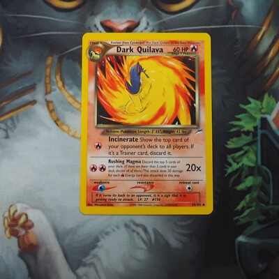 quilava pokemon card value Dark Quilava 29/105 Pokemon Neo Destiny Unlimited Played Single Card WOTC  TCG