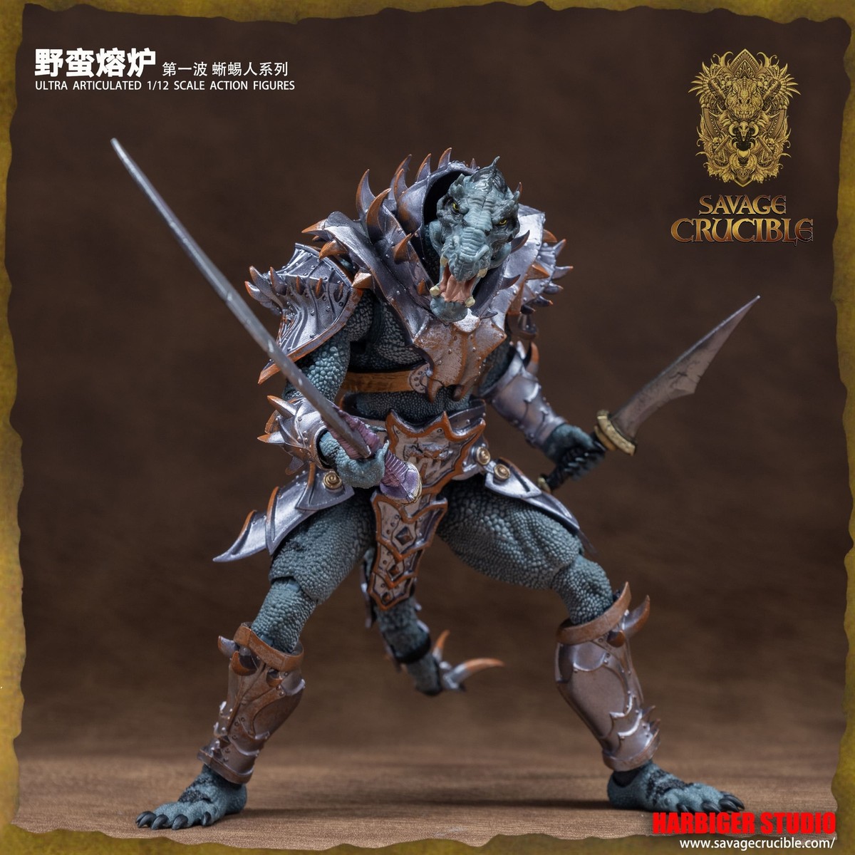【未開封美品】savage crucible フィギュア Harvinger Studio Savage Crucible Harvinger Nin Vilimir 1/12 Action