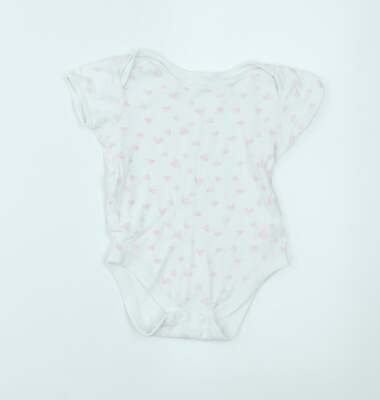 George Baby weißer Baumwollmischung Strampler Größe 18-24 Monate