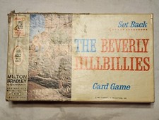 The Beverly Hillbillies "Set Back" Card Game, 1963, Milton Bradley