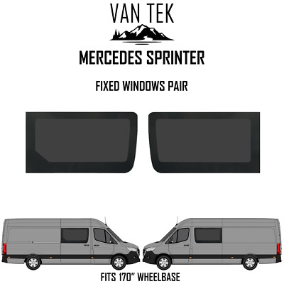 2 x Mercedes Sprinter 170'' Wheel Base Solid Windows 2018 - 2026