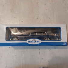 Mercedes-Benz 600 Pullman, (W 100), 1969, dunkelblau, 1:18, MCG, OVP