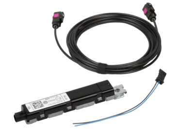 Original Antennen Modul + Kufatec Kabelbaum für VW Touareg II 7P  SET DAB DAB+