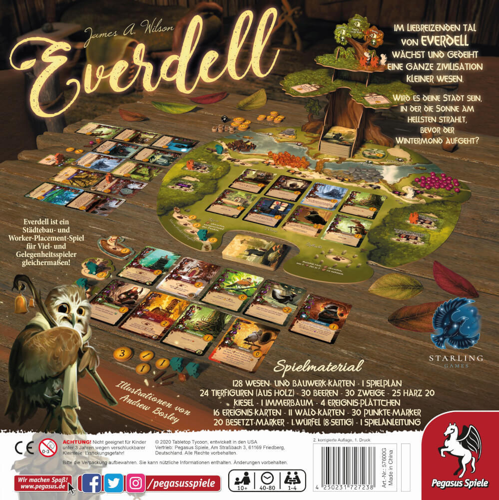 Thumbnail - Pegasus Spiele Everdell (deutsche Ausgabe)