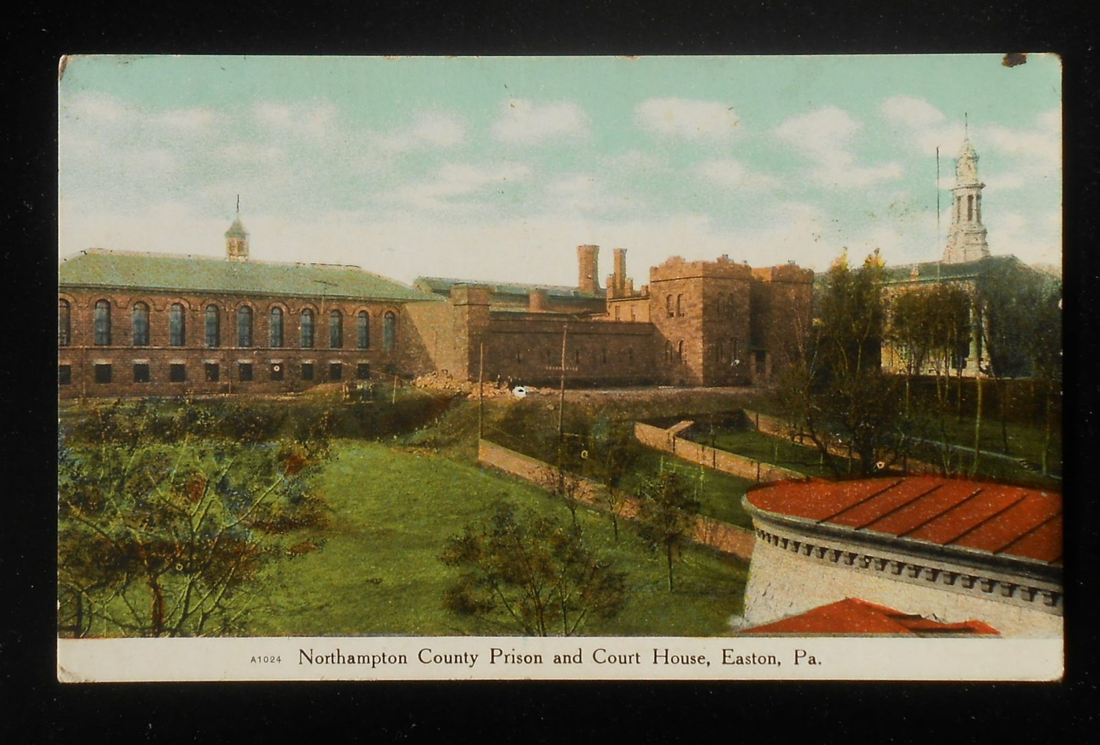 1910s Northampton County Prison and Court House Easton PA Northampton