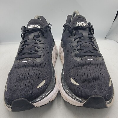 Hoka One One Clifton 8 Womens 9 B Black Athletic Shoes  display picture 1