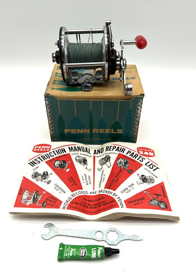 Penn Peer Monofil 209 MS Fishing Reel - Box, Manual, Wrench, & Lube  NOB