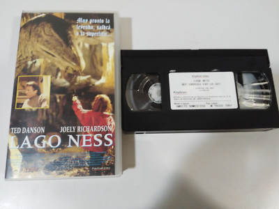 LAGO NESS TED DANSON JOELY RICHARDSON VHS TAPE CASTELLANO