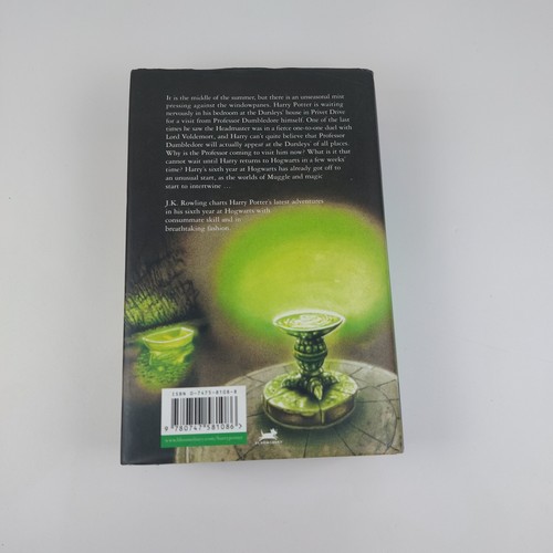 First Edition Harry Potter and the Half-Blood Prince Hardback by J. K. Rowling - Picture 13 of 19