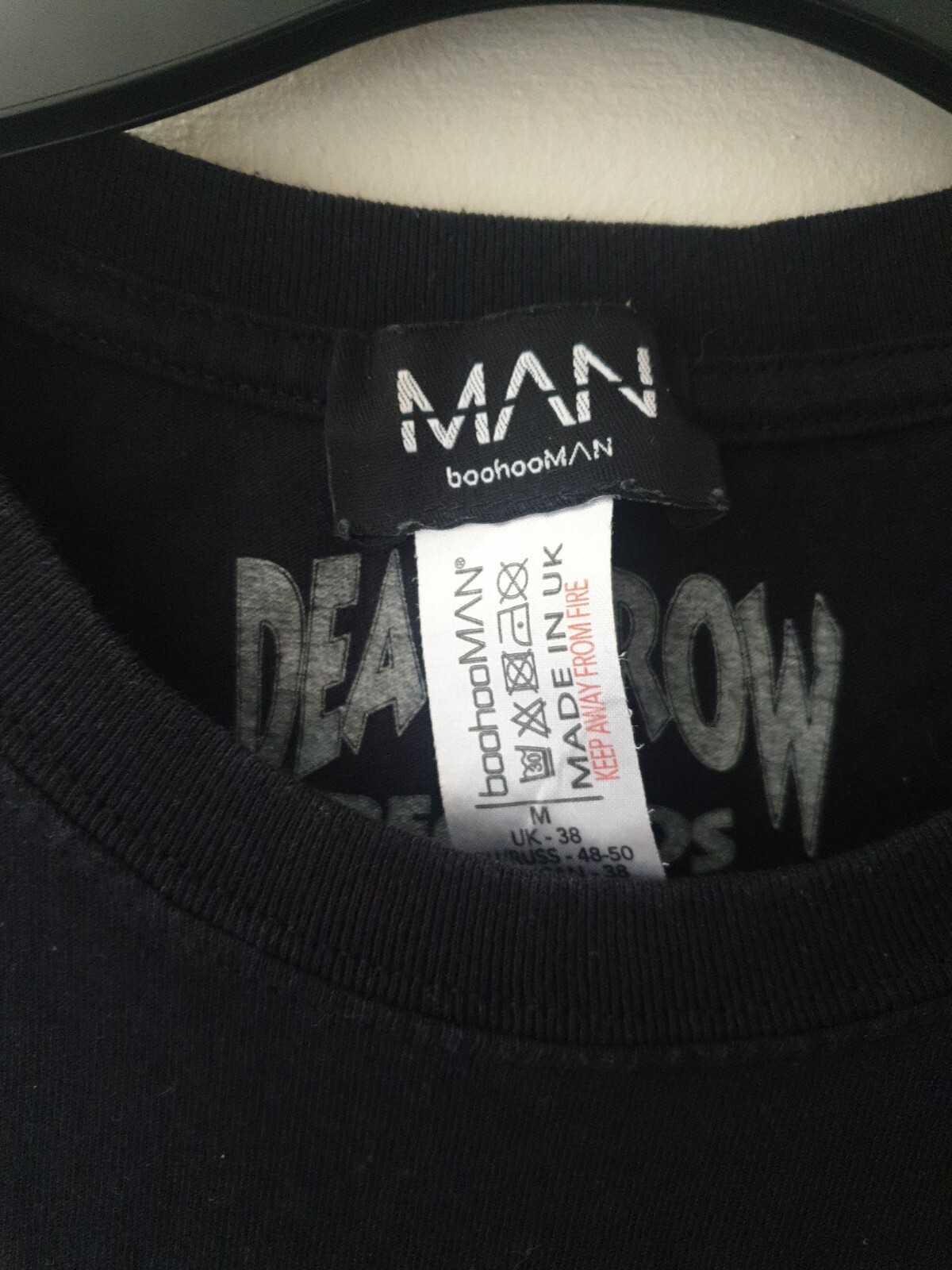 FILA Maglietta Death Row Records Doggy Dogg World Medium Nera Snoop Dogg