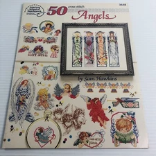 Fifty Cross Stitch Angels American School Of Needlework #3648 18 Pages 1994