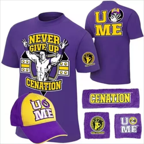 Hat T-shirt Wristbands for John Cena Costume gift jogger mens children boys * - Picture 2 of 30