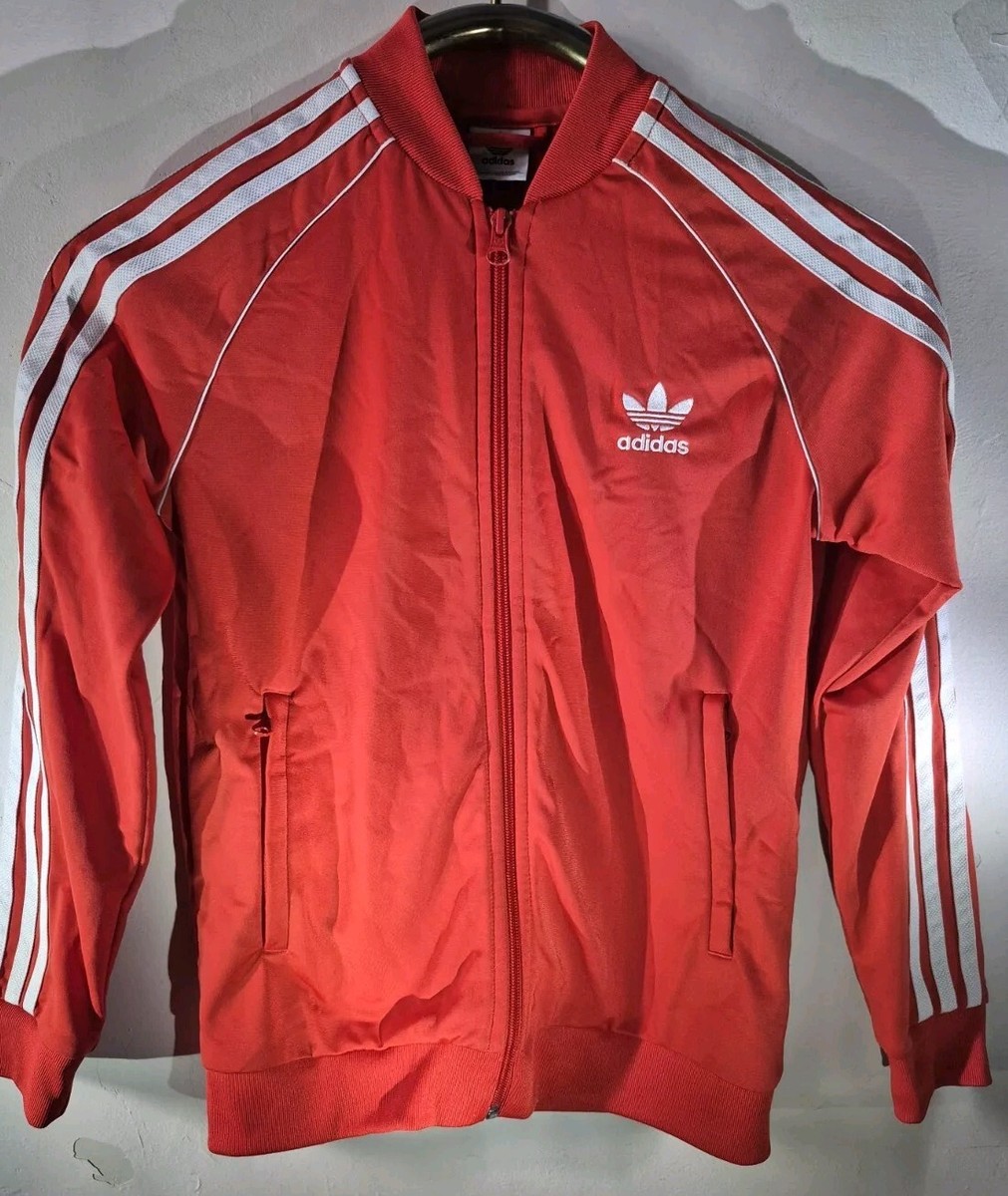 adidas レッド トラックジャケット M 楽天市場】アディダス トラック ジャケット 赤 レッド トラック