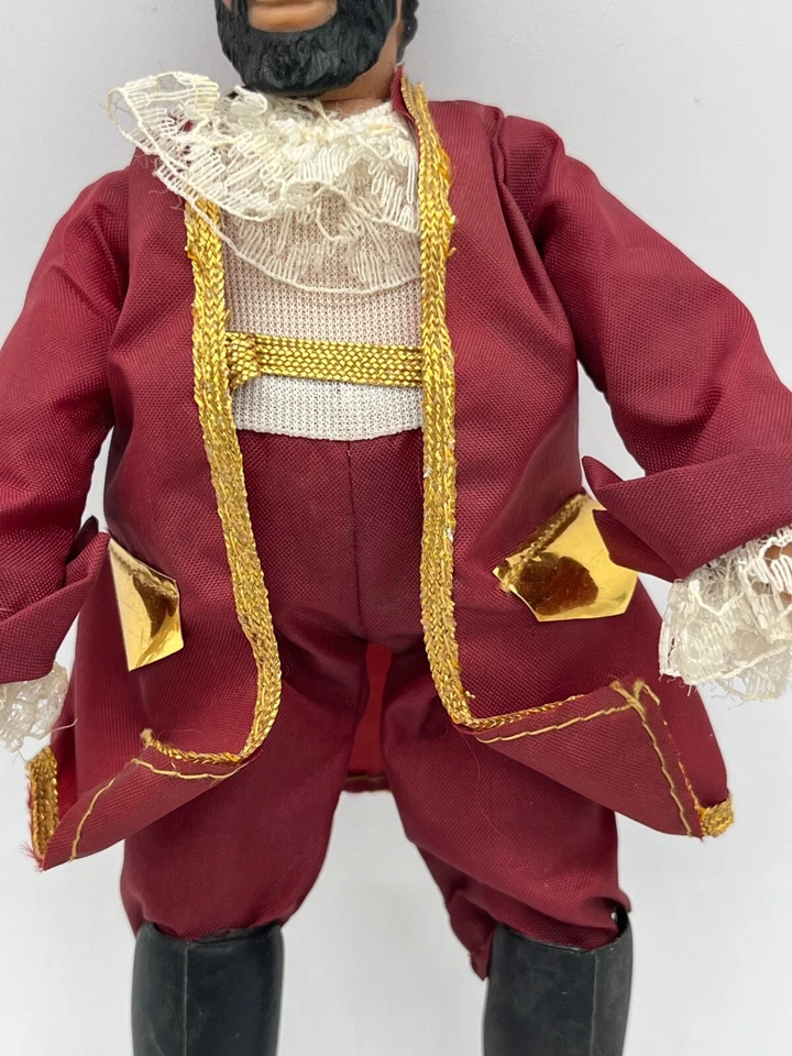 Figura de colección Mego Blackbeard Super Pirates 1974 con atuendo excelente estado 7,5" rara Foto 3 de 4