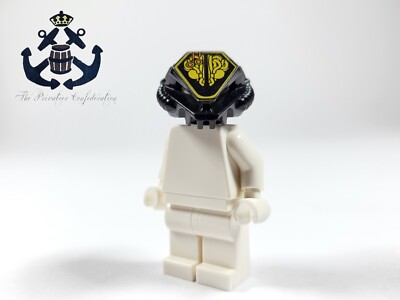 LEGO 1990s Space UFO Black Helmet For Alpha Draconis Minifigure