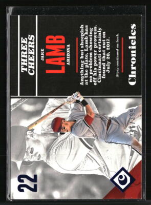 Jake Lamb /399 2017 Panini Chronicles Blue #77  Baseball Card