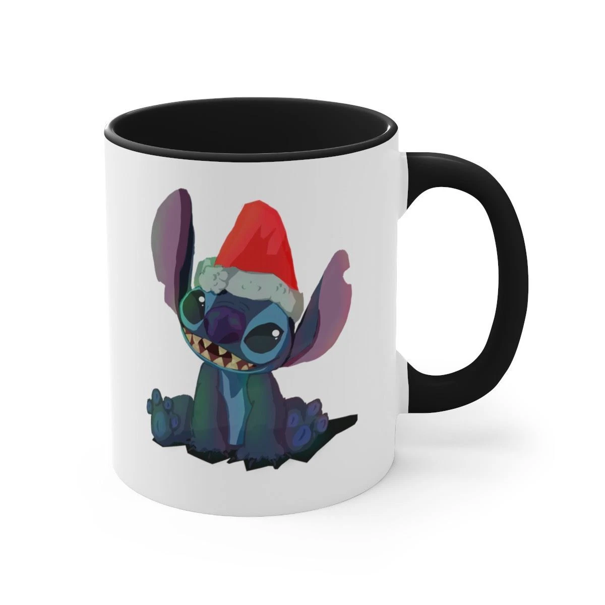 Christmas Stitch Accent Coffee Mug