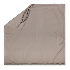 18" x 18" Cover Throw Pillowcases - 85/15 Nylon/Spand Silky Stone Grey