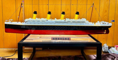 LEGO Titanic replica model 10294 limited edition 1/200 2021 finished ...