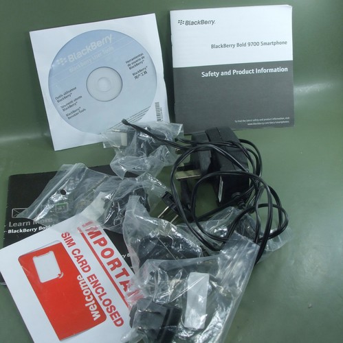 Original Blackberry phone charger, multiple plug connecters plug, CD etc. in Box - Zdjęcie 2 z 10