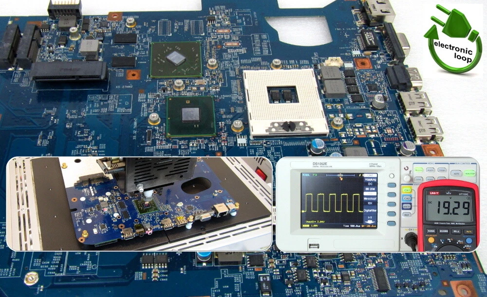 Carte-mère ABQ52 LA-C811P Rev:1.0 pour PC portable HP 15-AC