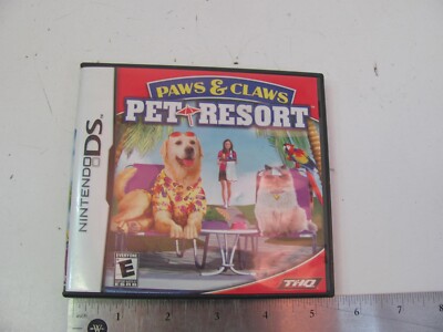 Paws and Claws Pet Resort Nintendo DS W/ MANUAL