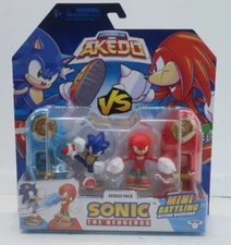Legends of Akedo Sonic the Hedgehog vs Knuckles Mini Battling Action Warriors