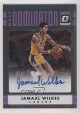2016 Donruss Optic Hall Dominator Signatures 19/99 Jamaal Wilkes Auto HOF 10lp