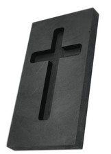 OTOOLWORLD Cross Graphite Casting Ingot Mold Metal Refining Scrap Gold Gray