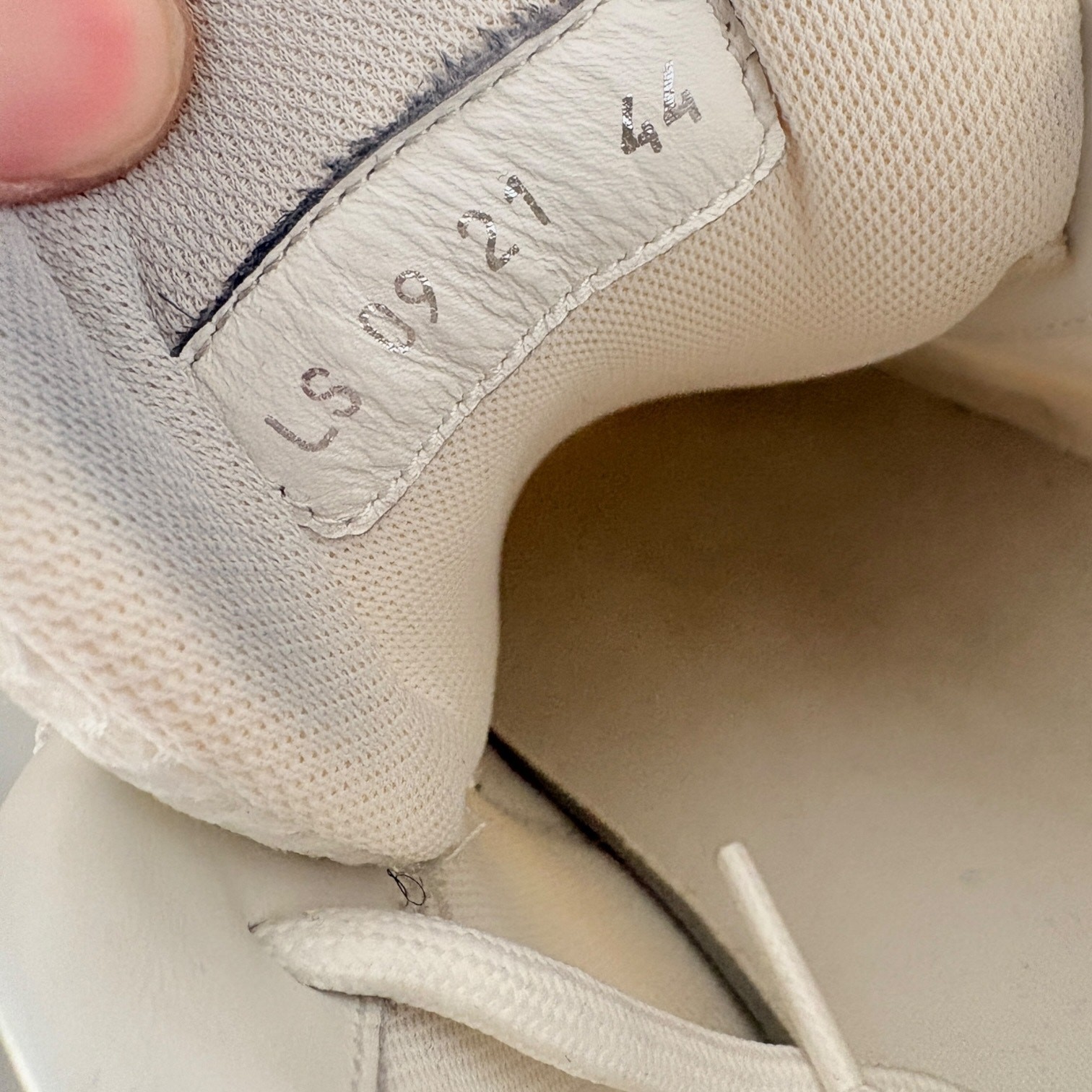 Dior B22 Reflective Low Top White Sneakers | Size 43(11US) image 8
