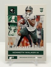 2022 Panini Chronicles Draft Picks Kenneth Walker III #19 MSU