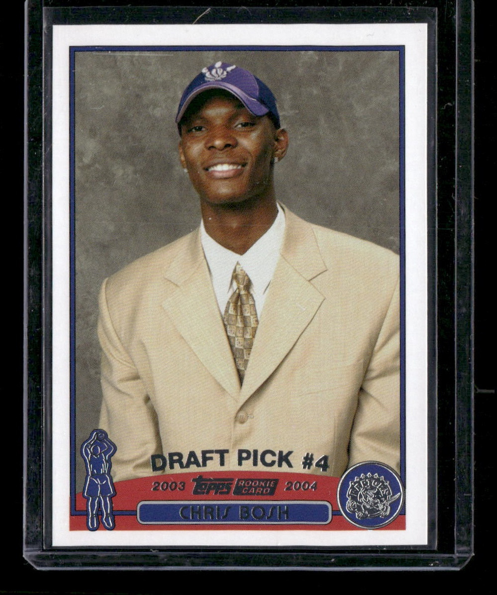 2003-04 Topps #224 Chris Bosh - Draft Pick #4 - 12099