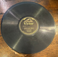 Victor 18430-A/B Shellac Record Sousa's Band - Liberty Loan/U.S. Field Artillery