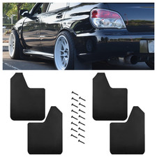 4x Matte Mud Flaps Splash Guards Mudguard Mudflaps For Subaru Legacy Impreza Wrx